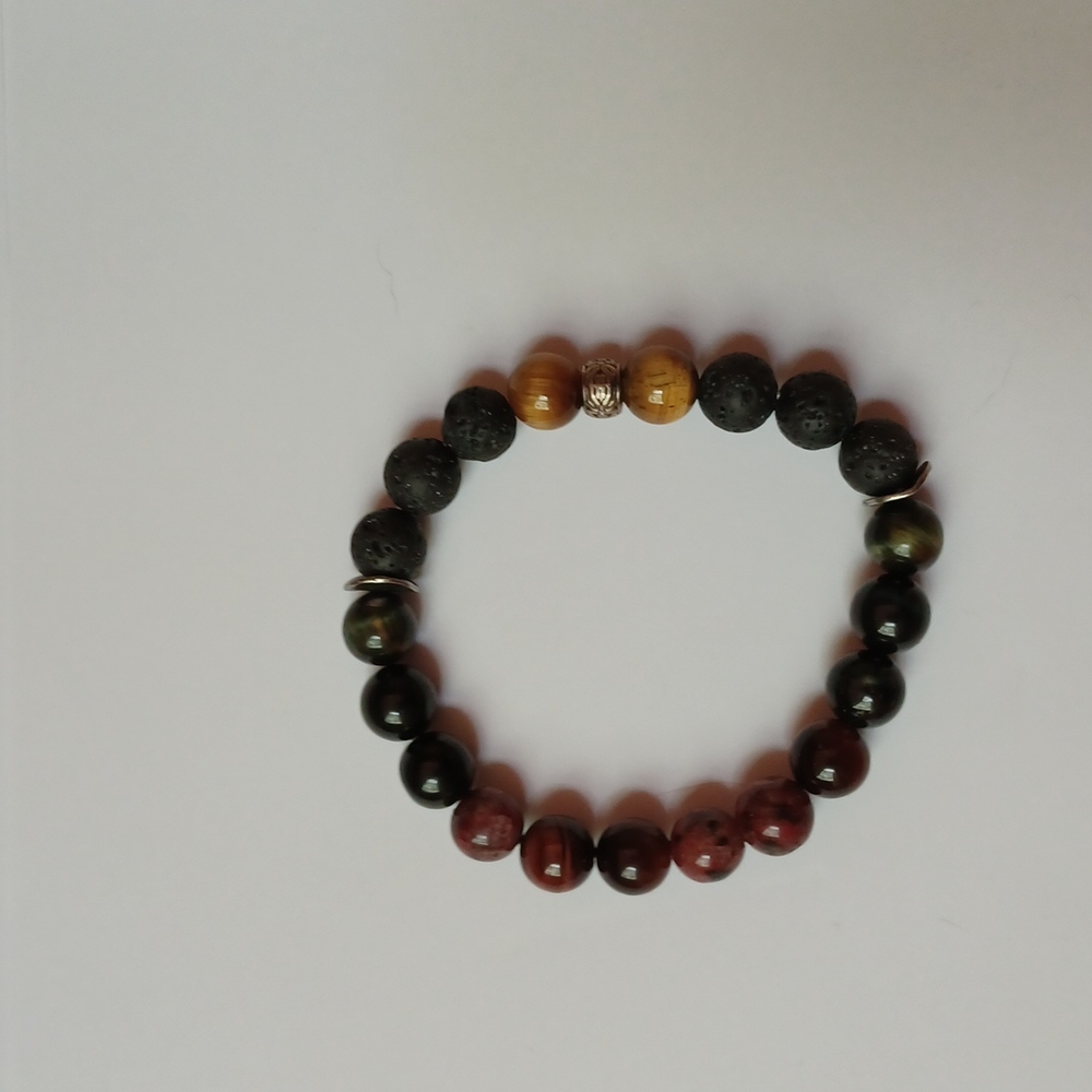 Men's Bracelet | Handcrafted Gemstone Bracelet |  David Yurman Style